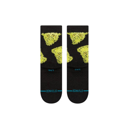 Stance Sock Kids The Grinch Mean One Black