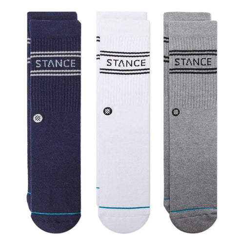 Stance Sock Men Basic Crew 3 Pack Navy Mix