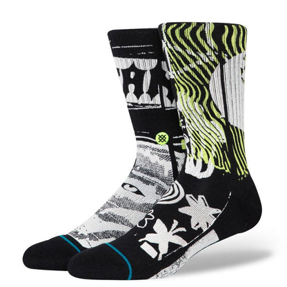 Stance Sock Men Distorted Black