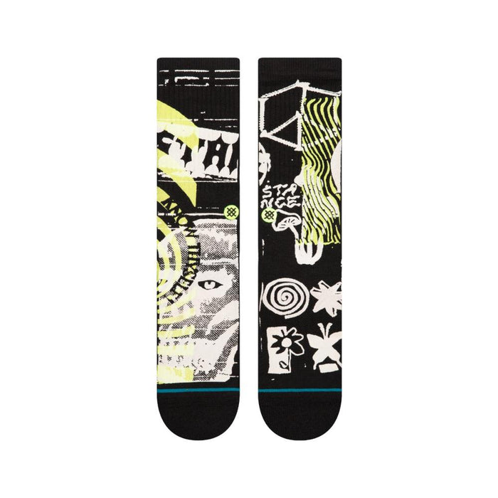 Stance Sock Men Distorted Black