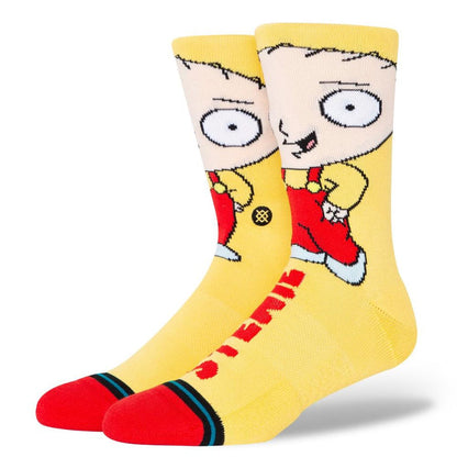 Stance Sock Men Family Guy Stewie Yellow