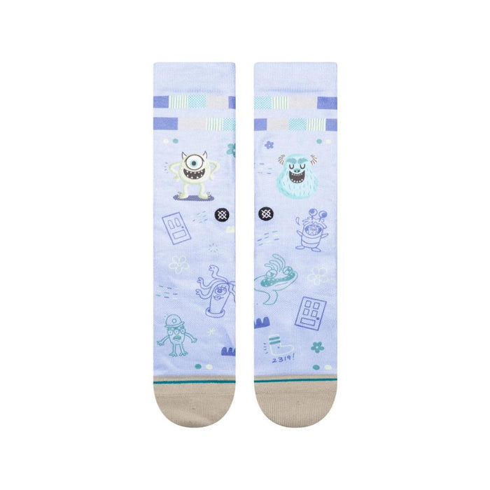 Stance Sock Men Monsters By Bubnis Purple