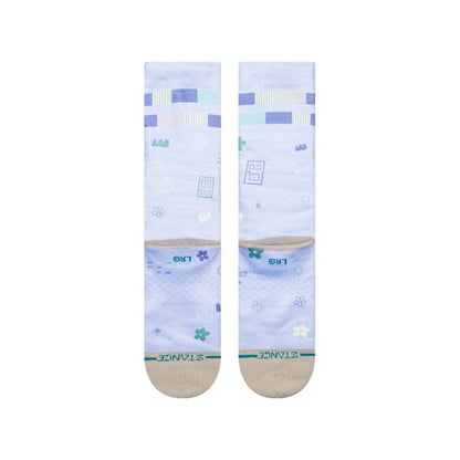 Stance Sock Men Monsters By Bubnis Purple