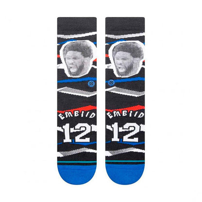 Stance Sock Men NBA Faxed Embiid Black