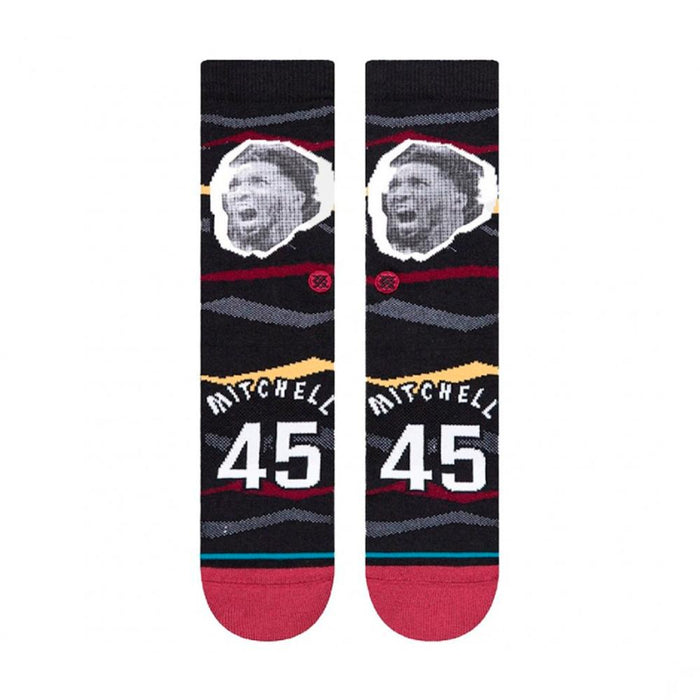 Stance Sock Men NBA Faxed Mitchell Black