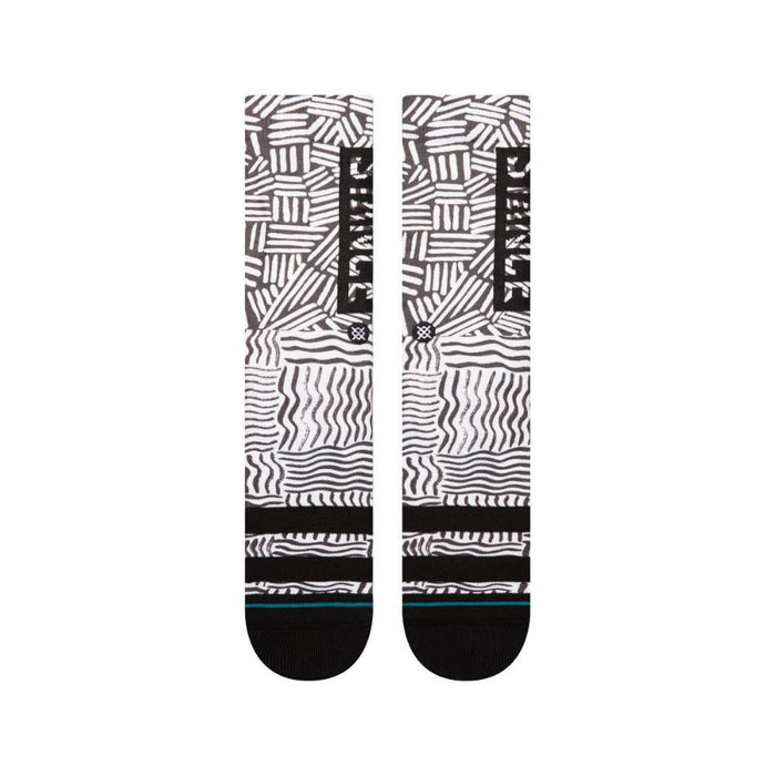 Stance Sock Men OG Crosshatch Crew Black