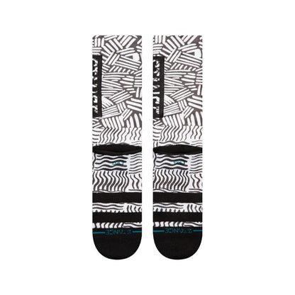 Stance Sock Men OG Crosshatch Crew Black