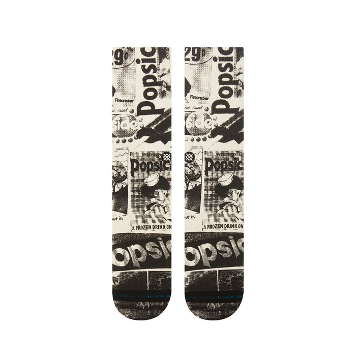 Stance Sock Men Popsicle Crew Vintage White