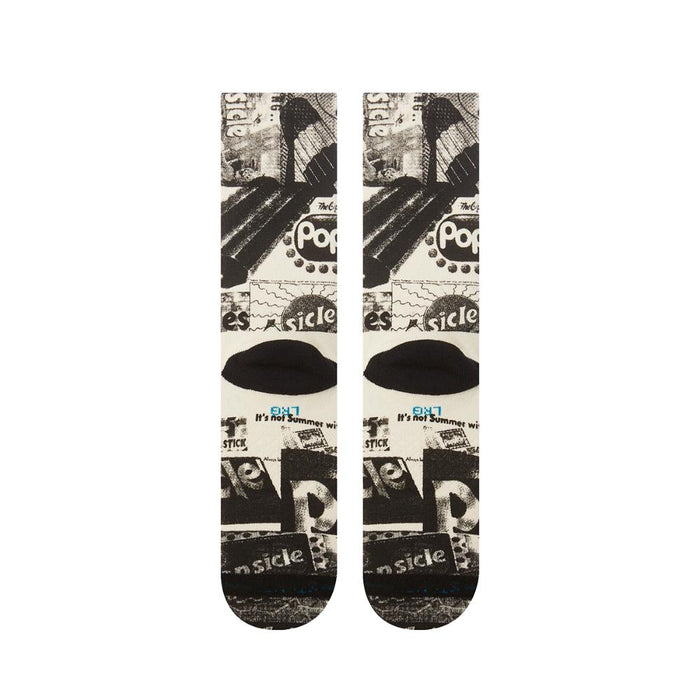 Stance Sock Men Popsicle Crew Vintage White