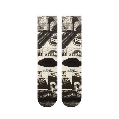 Stance Sock Men Popsicle Crew Vintage White