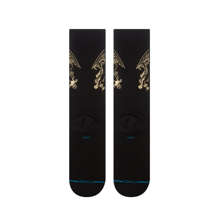 Stance Sock Men Queen Golden Black