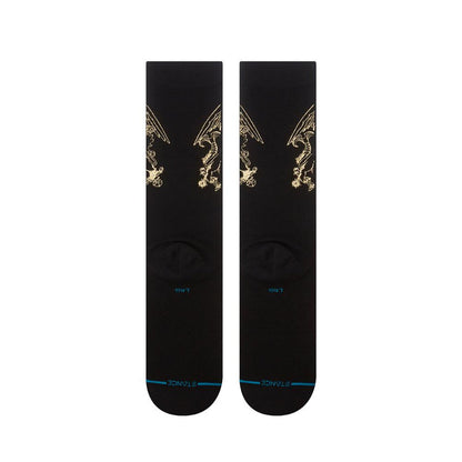 Stance Sock Men Queen Golden Black