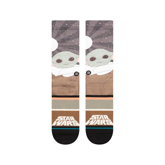 Stance Sock Men Star War Grogu By Jaz Splatter Grey