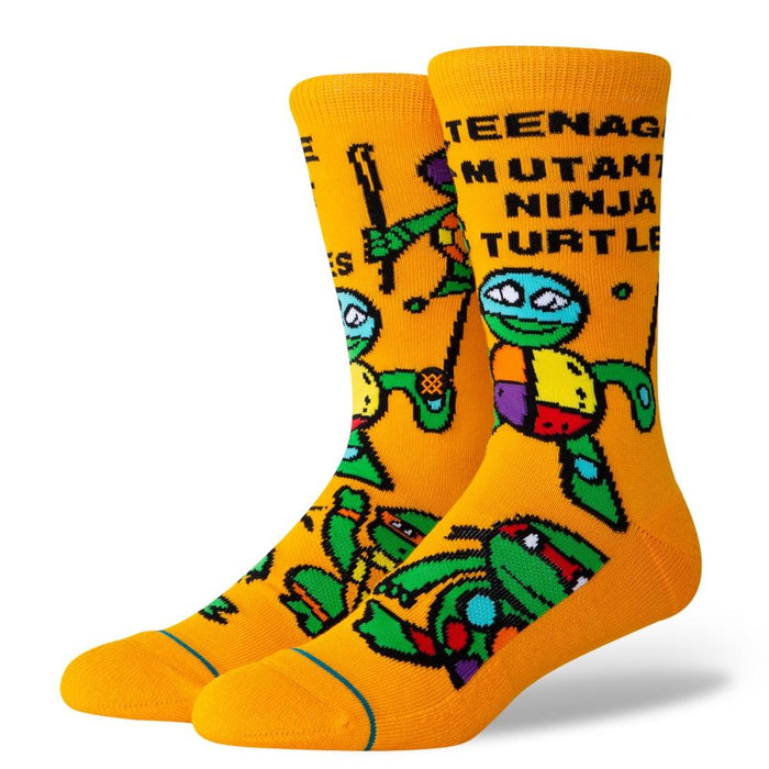 Stance Sock Men Teenage Mutant Ninja Turtles Orange