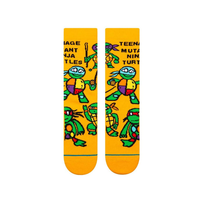 Stance Sock Men Teenage Mutant Ninja Turtles Orange