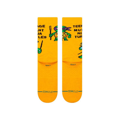 Stance Sock Men Teenage Mutant Ninja Turtles Orange