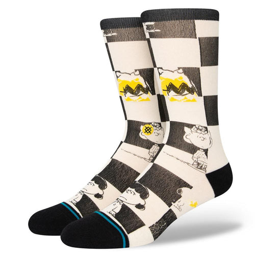 Stance Sock Unisex Checked black
