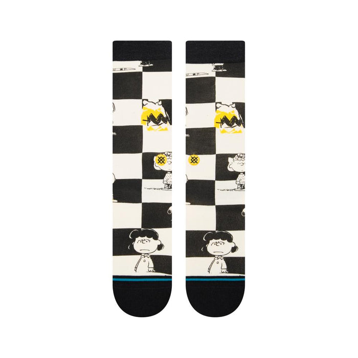 Stance Sock Unisex Checked black