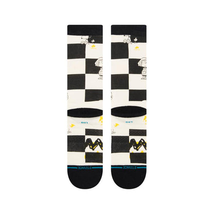 Stance Sock Unisex Checked black
