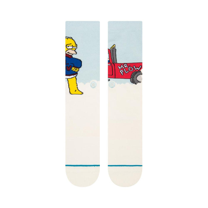 Stance Sock Unisex Mr Plow light blue