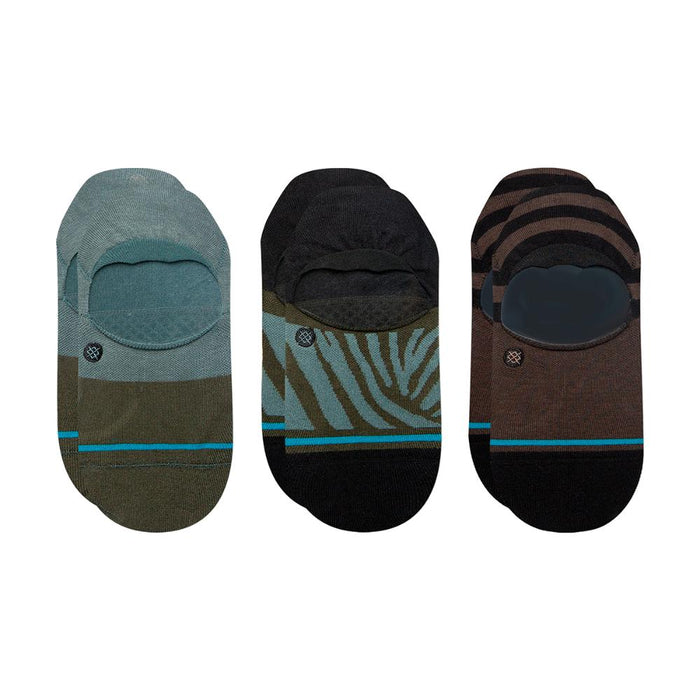 Stance Sock Women 3 Pack No Show Nocturnal Teal