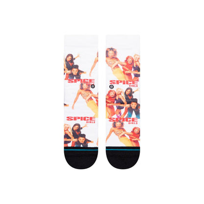 Stance Sock Women Friendship Never Ends White