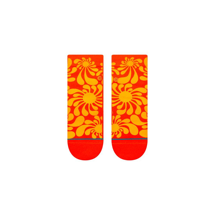 Stance Sock Women Quarter By Lauryn Alvarez Orange