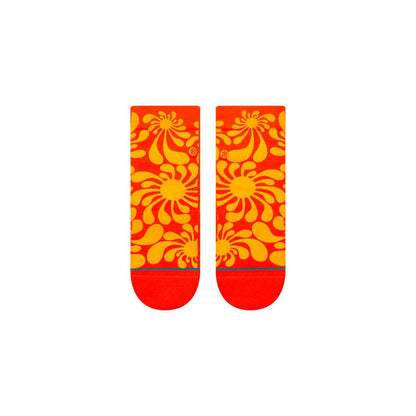 Stance Sock Women Quarter By Lauryn Alvarez Orange