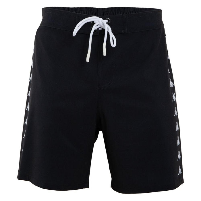 Traje de Baño Men Black Banda Black White