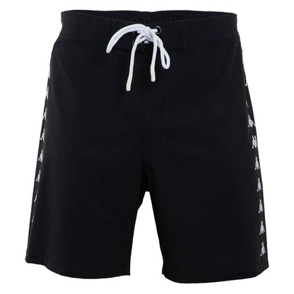 Traje de Baño Men Black Banda Black White