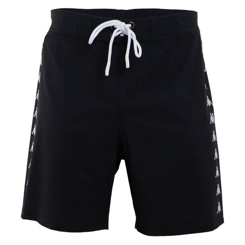 Traje de Baño Men Black Banda Black White