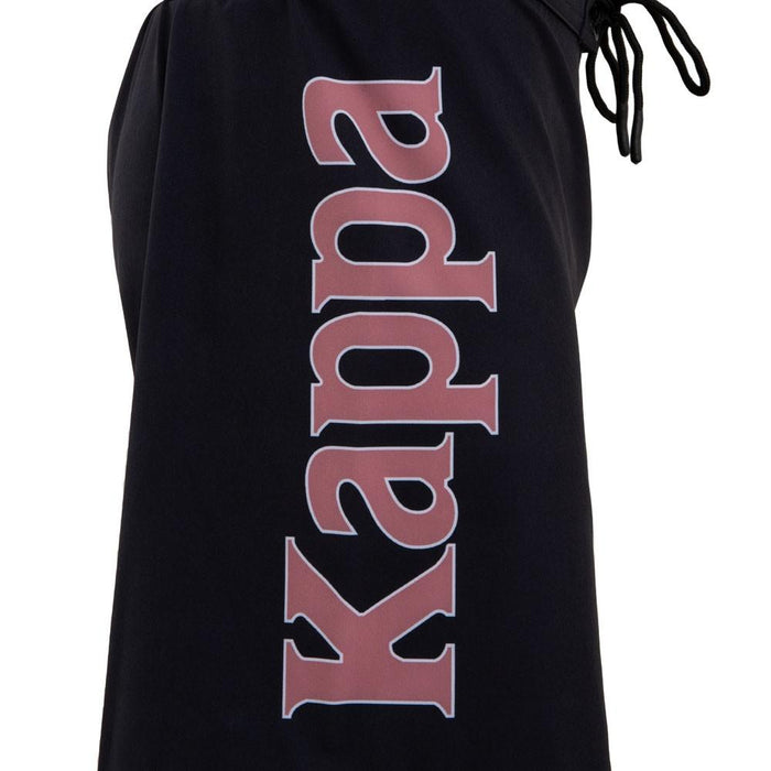Traje de Baño Men Black Kappa Tape Burgundy