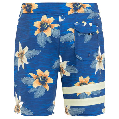 Traje de Baño Phantom Eco Block Party 18" Blue Void