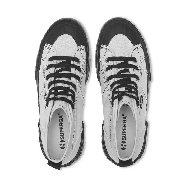 Zapatilla 2696 Stripe Cl Panels White Black