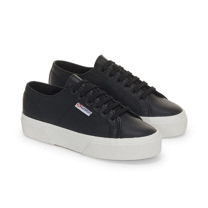 Zapatilla 2740 Platform Nappa Black White