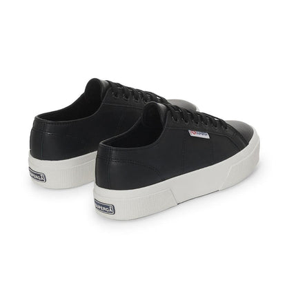 Zapatilla 2740 Platform Nappa Black White