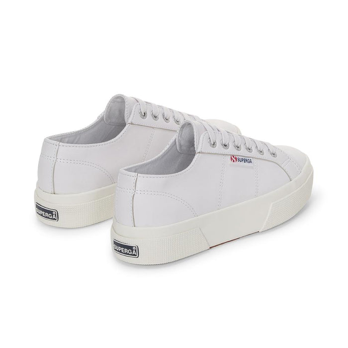Zapatilla 2740 Platform Nappa White Silver