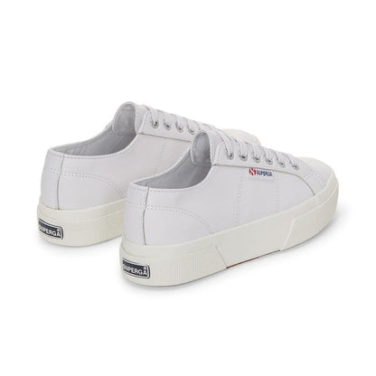 Zapatilla 2740 Platform Nappa White Silver