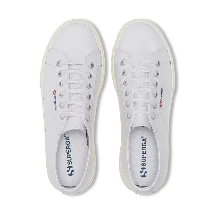 Zapatilla 2740 Platform Nappa White Silver