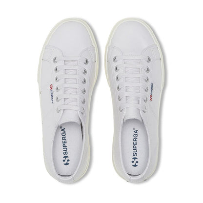 Zapatilla 2740 Platform Nappa White Silver