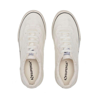 Zapatilla 3041 Revolley Platform Stone Washed White