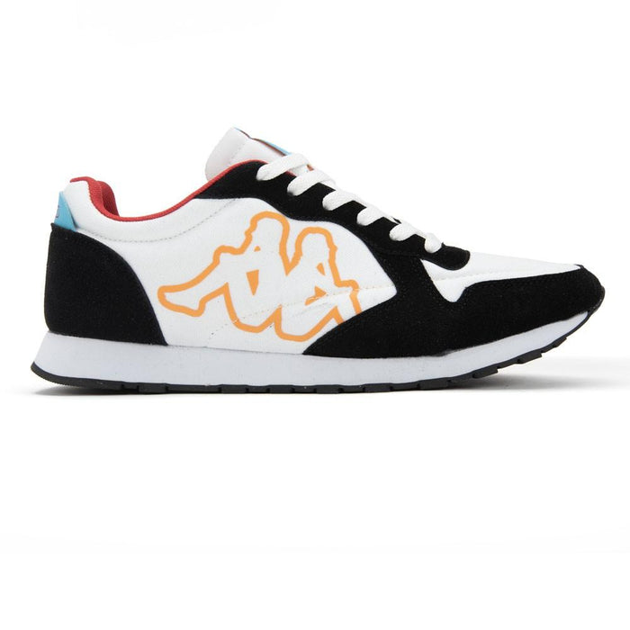 Zapatilla Logo Komaya White Black Turqouise