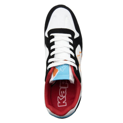 Zapatilla Logo Komaya White Black Turqouise
