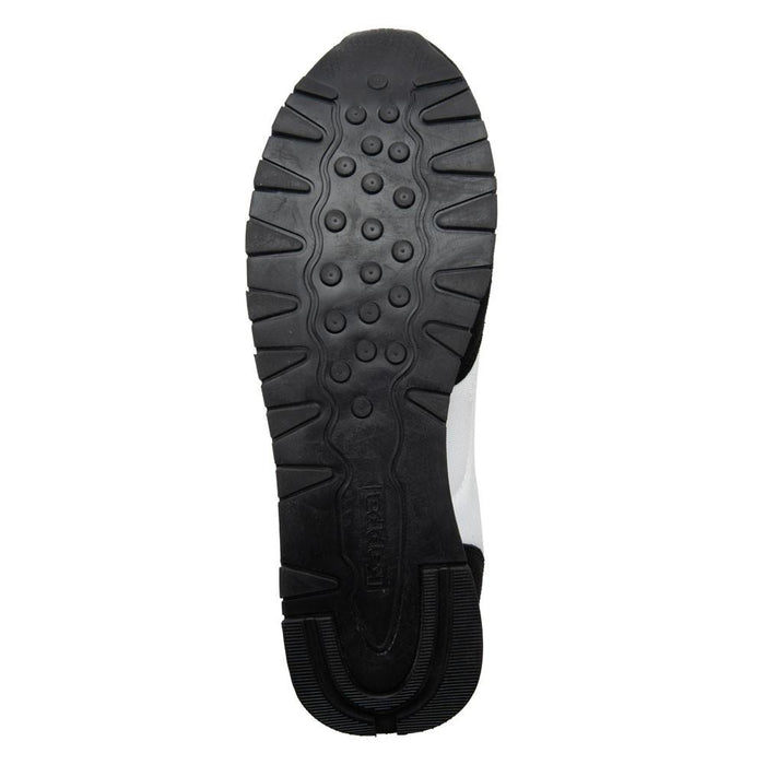 Zapatilla Logo Komaya White Black Turqouise