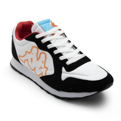 Zapatilla Logo Komaya White Black Turqouise