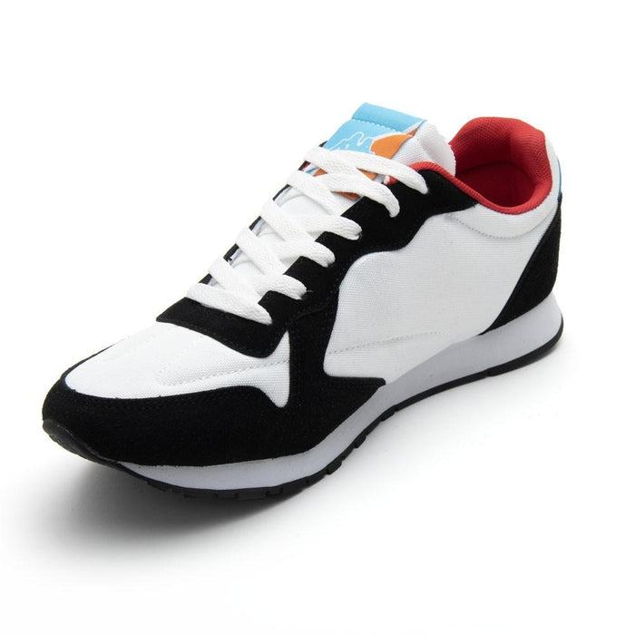 Zapatilla Logo Komaya White Black Turqouise